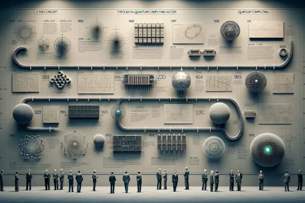 Key Milestones in Quantum Computing History