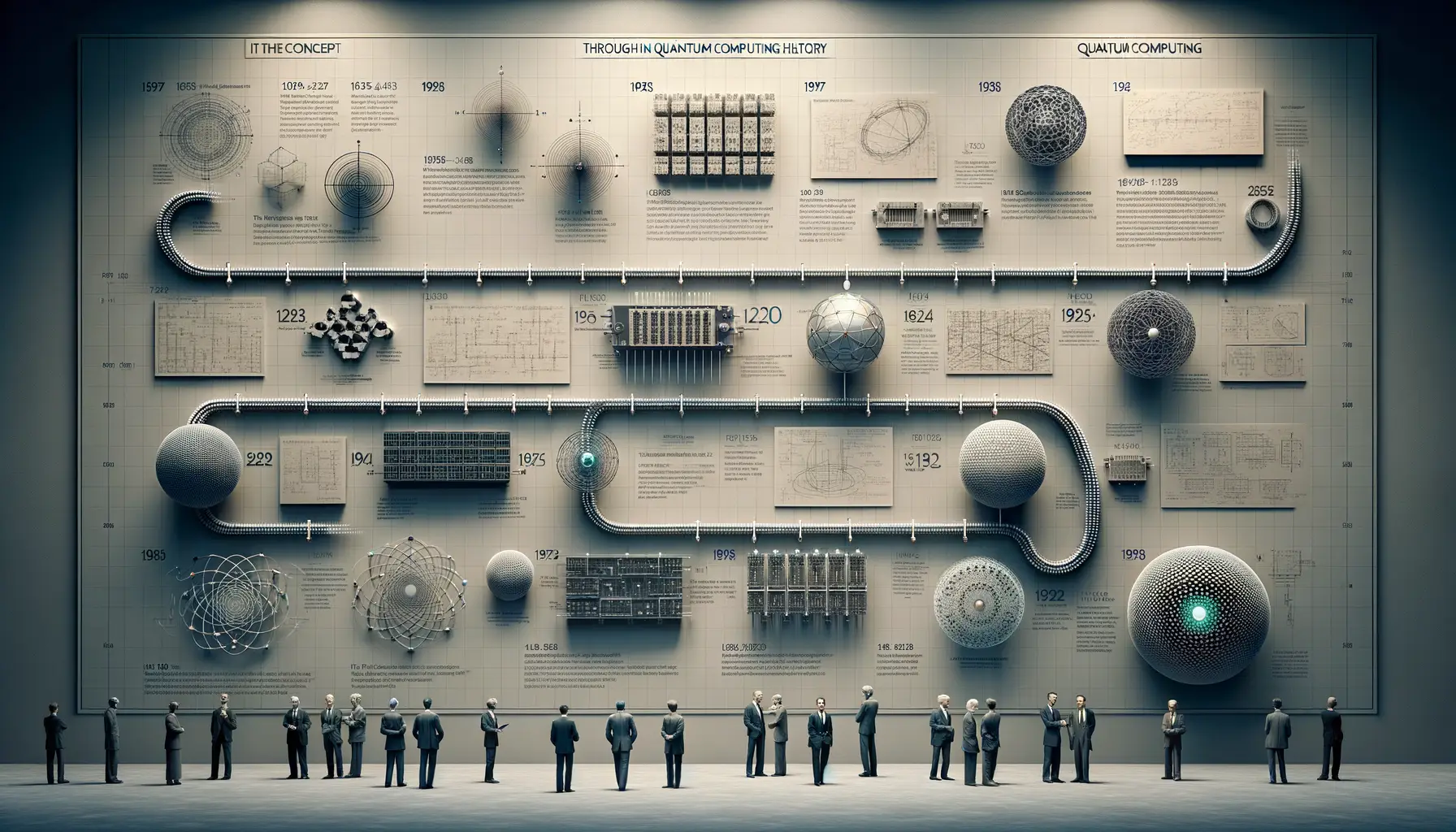 Key Milestones in Quantum Computing History